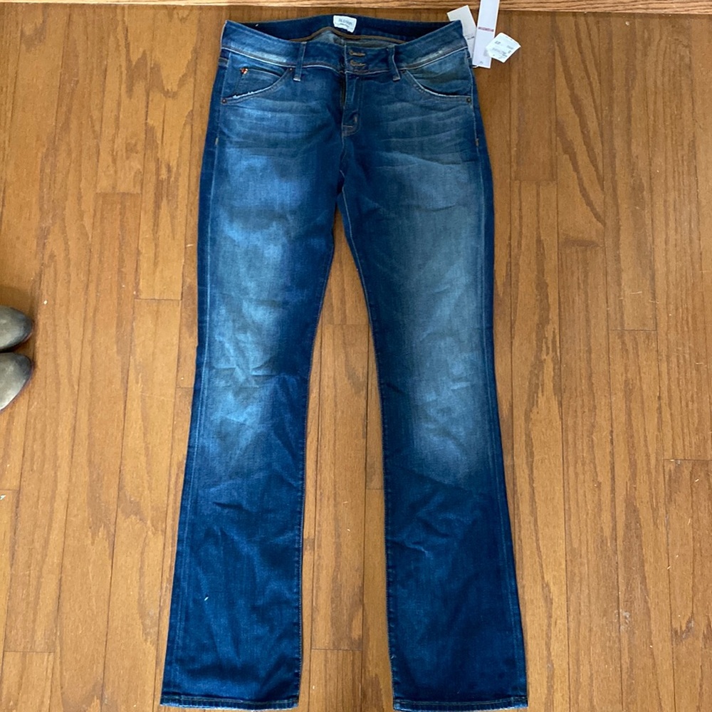 New with tags Hudson baby boot open leg denim jeans
